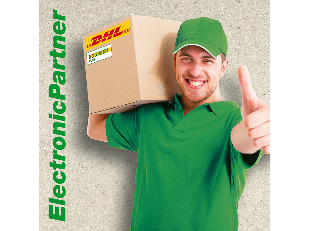 ElectronicPartner und DHL setzen „grüne“ Maßstäbe