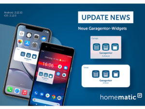 Garagentore mit Homematic IP jetzt noch bequemer steuern