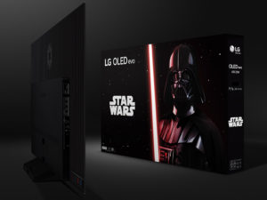 Star Wars Sonderedition des LG OLED Evo C2