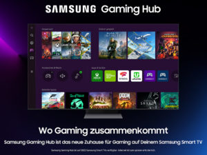 Xbox App jetzt im Gaming Hub von Samsung Smart TVs