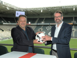 Kyocera ist Premium-Partner von Borussia Mönchengladbach