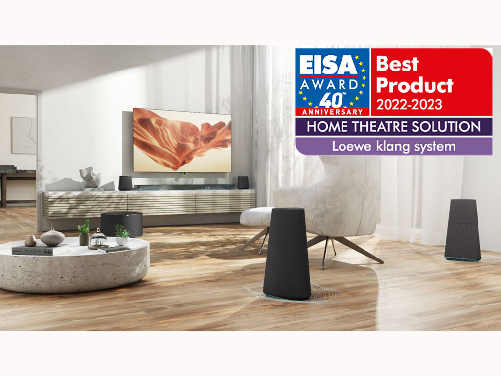 Eisa Award für Loewe Soundbar und Lautsprecher