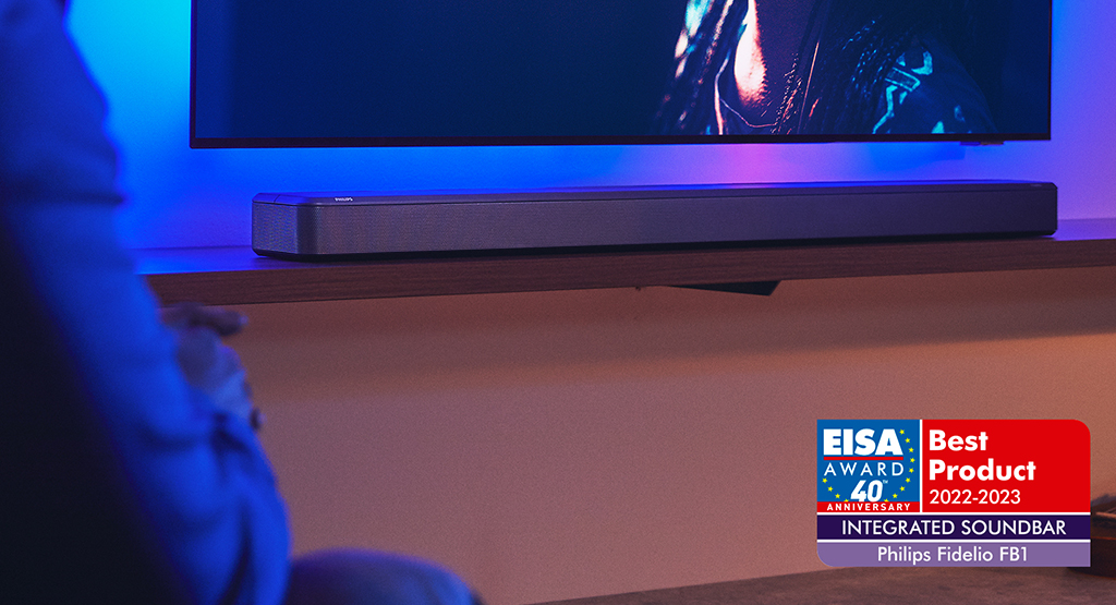 Philips Soundbar FB1 mit dem EISA Award ausgezeichnet