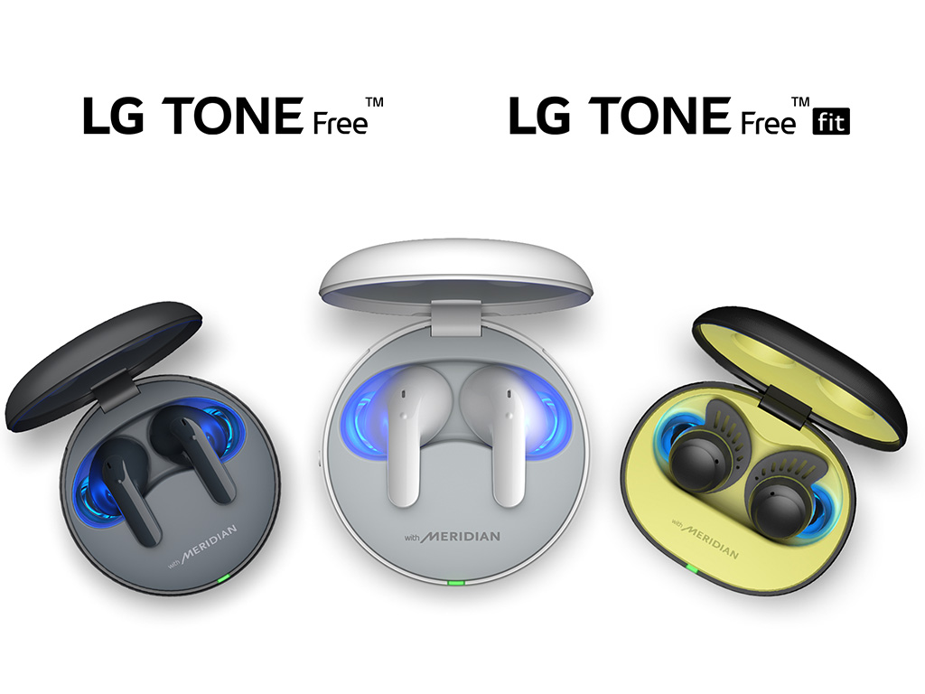 True Wireless-Kopfhörer TONE Free von LG