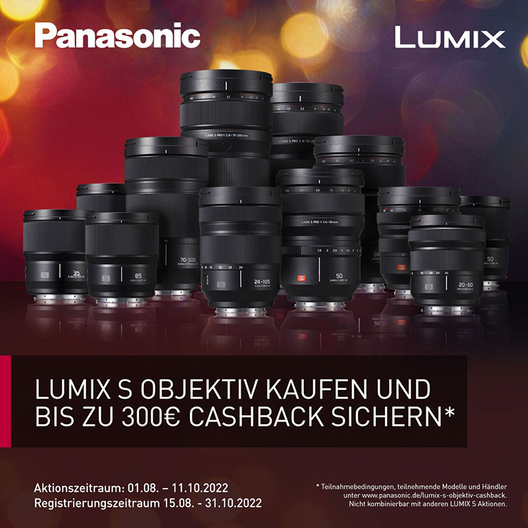 Panasonic LUMIX Objektive Cashback