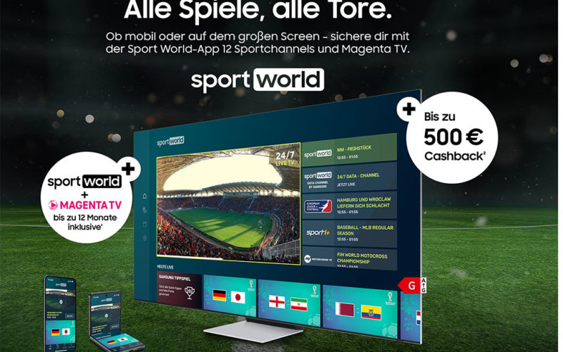 Samsung Sportworld + Magenta TV