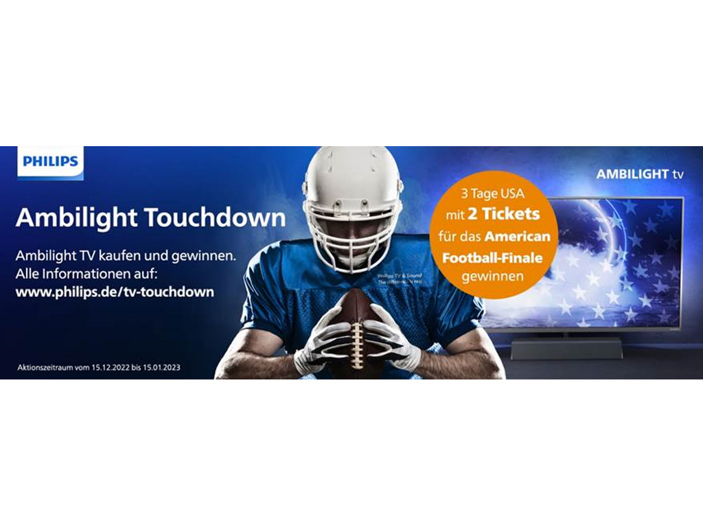 Mit Philips VIP-Reise zum American Football-Finale gewinnen