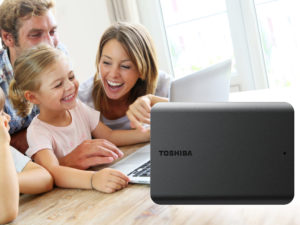 Toshiba erneuert seine Festplattenreihe CANVIO BASICS
