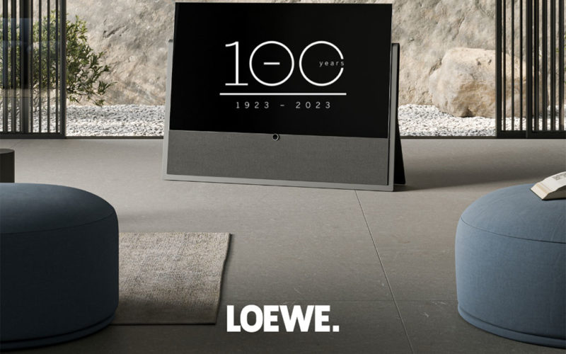 Loewe wird 100 Jahre und ist damit eine der ältesten noch aktiven Marken der Unterhaltungselektronik.