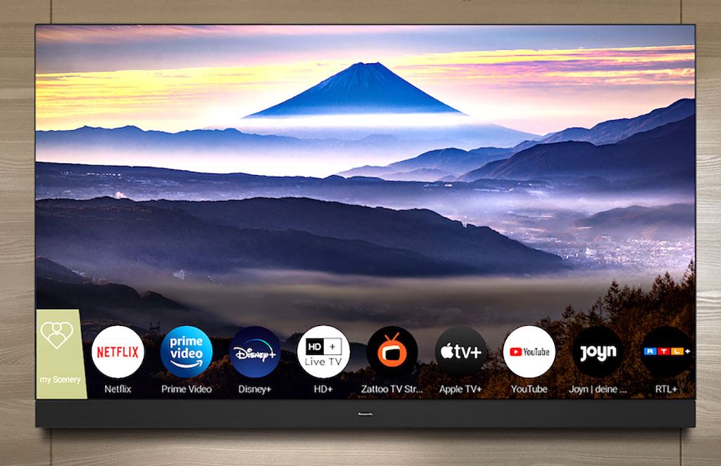 Panasonic My Home Screen 8.0 im neuen 2023 OLED-TV MZW2004