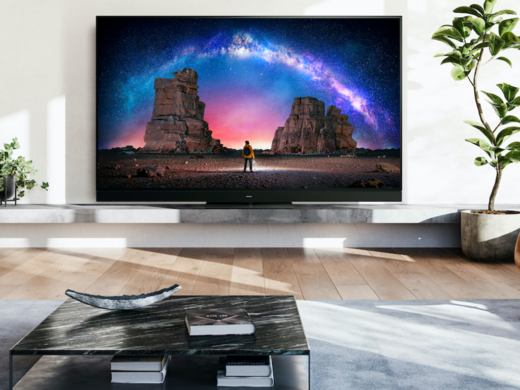 Panasonic Flaggschiff MZW2004 OLED-TV auf der CES 2023 vorgestellt