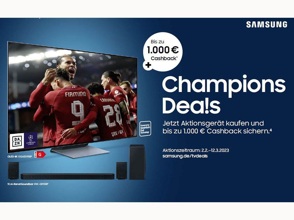 Samsung Cashback Champion Dea!ls