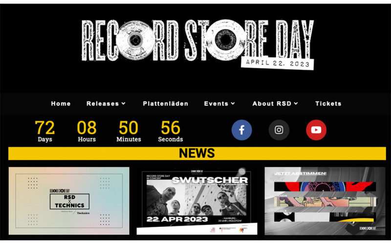 Technics offizieller Partner der Record Store Days DACH