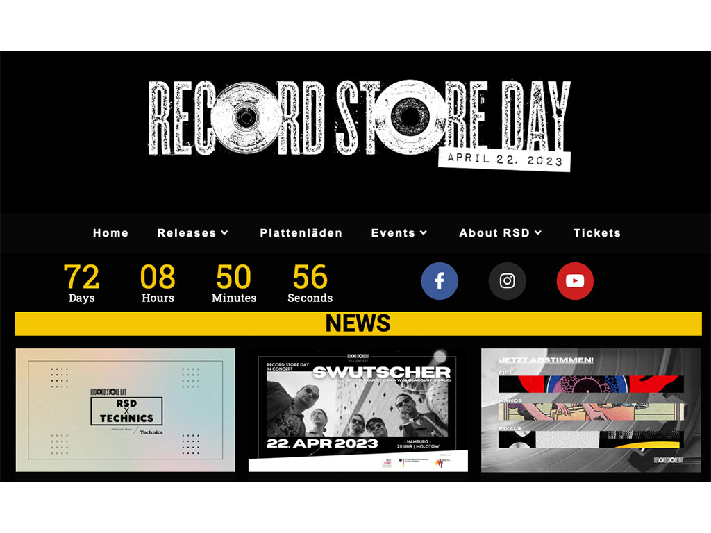 Technics offizieller Partner der Record Store Days DACH