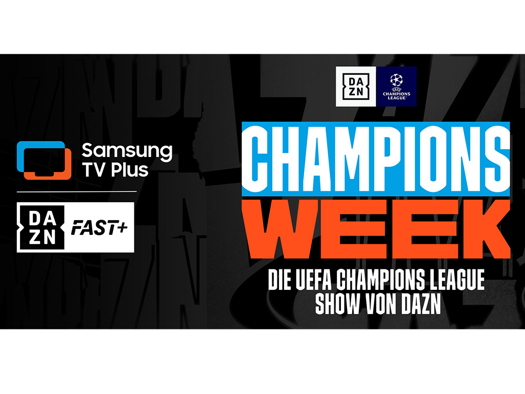 UEFA Champions League Show auf Samsung TV Plus
