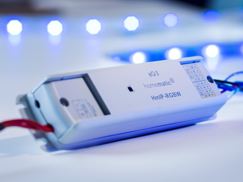 Homematic IP LED Controller – RGBW fürs Smart Home