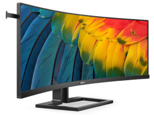 Philips präsentiert SuperWide-Monitor 45B1U6900C mit USB-C-Dockingstation