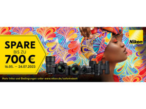Nikon lockt mit bis zu 700 Euro Sofort-Rabatt