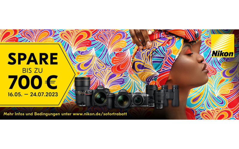 Nikon lockt mit bis zu 700 Euro Sofort-Rabatt