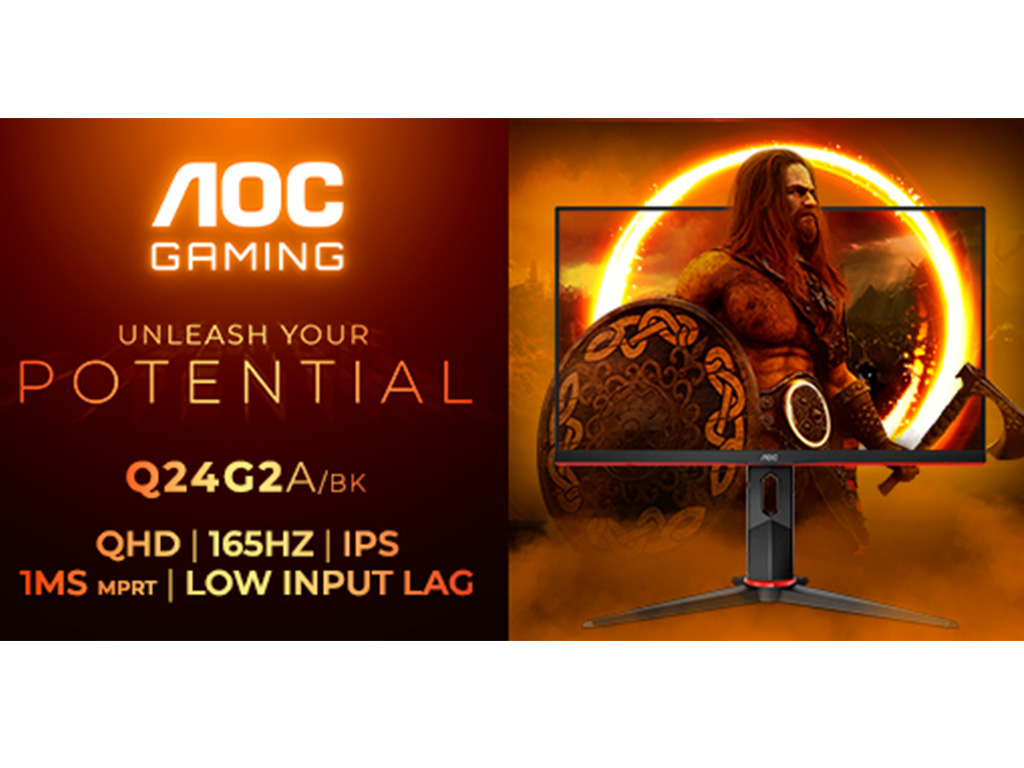 24“ QHD-Gaming-Monitor AOC GAMING Q24G2A/BK