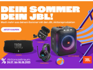 JBL startet neue Handelskampagne Dein Sommer - Dein JBL!
