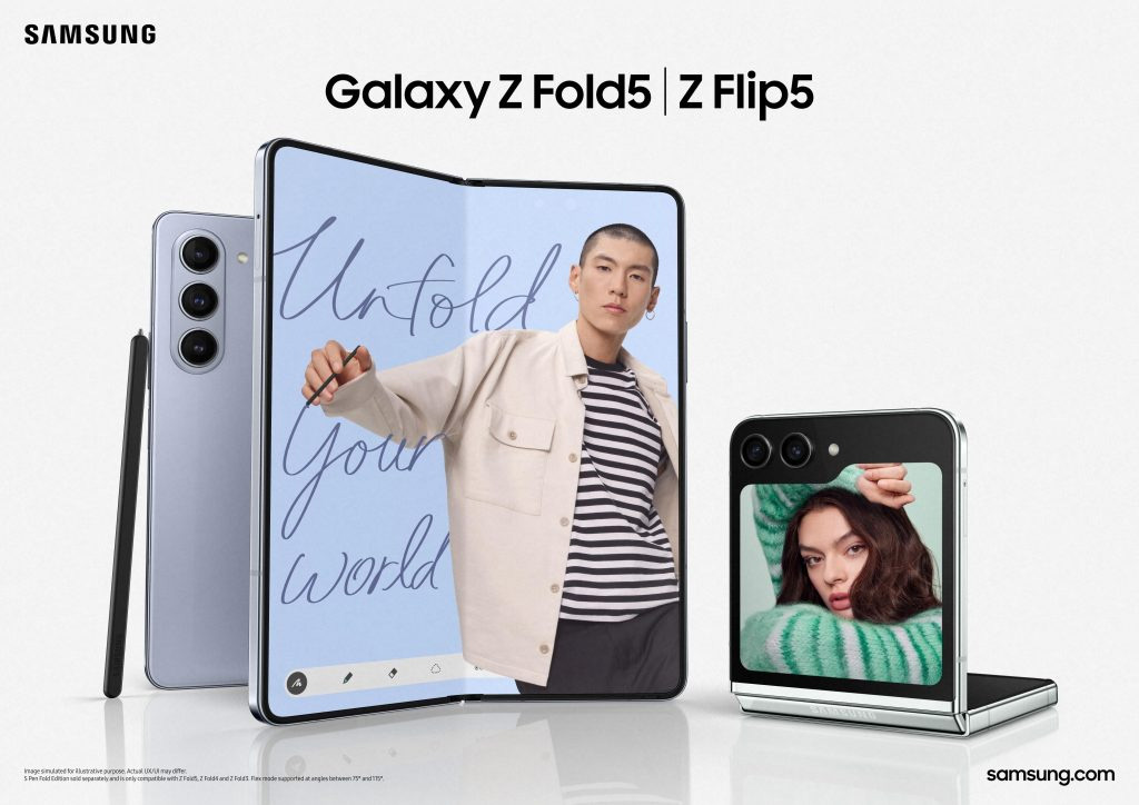 Samsung Galaxy Z Flip5 und Galaxy Z Fold5