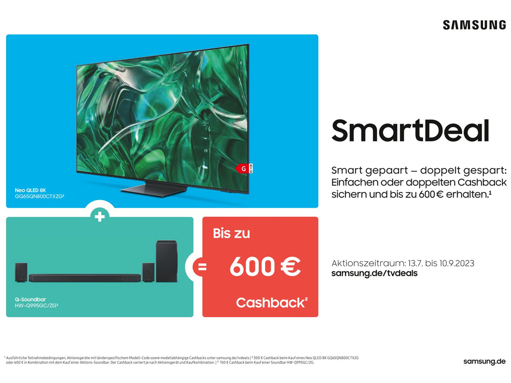 Samsung startet sommerliche SmartDeal-Aktion