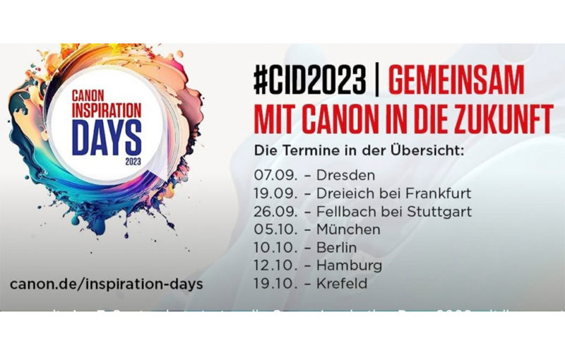 Canon Inspiration Days Road-Show