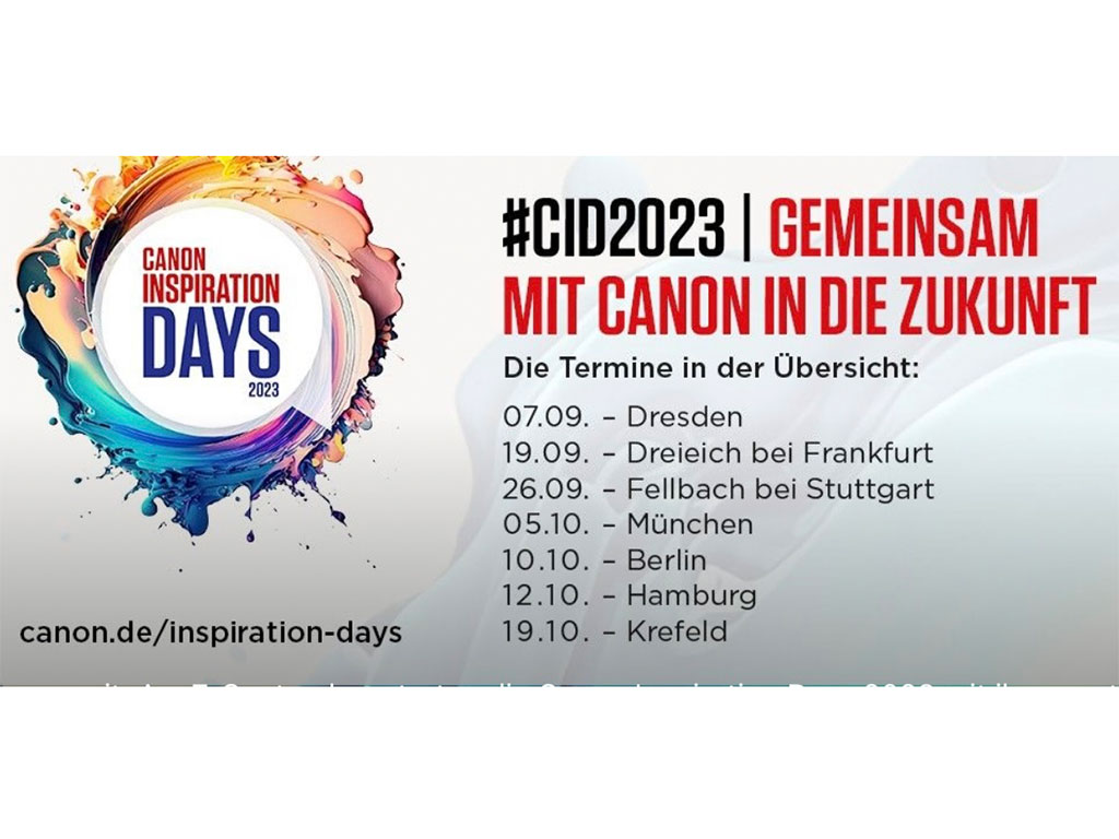 Canon Inspiration Days Road-Show