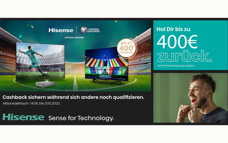 Hisense Cashback-Aktion
