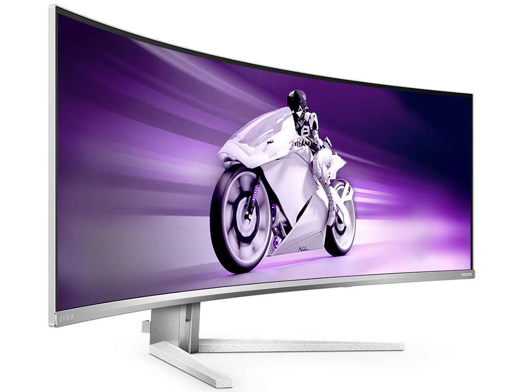 Philips Monitore präsentiert den 49“ SuperWide QD-OLED-Monitor Evnia 49M2C8900