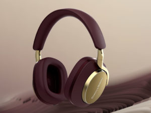 Kopfhörer Px8 von B&W in luxuriösem Royal Burgundy-Finish