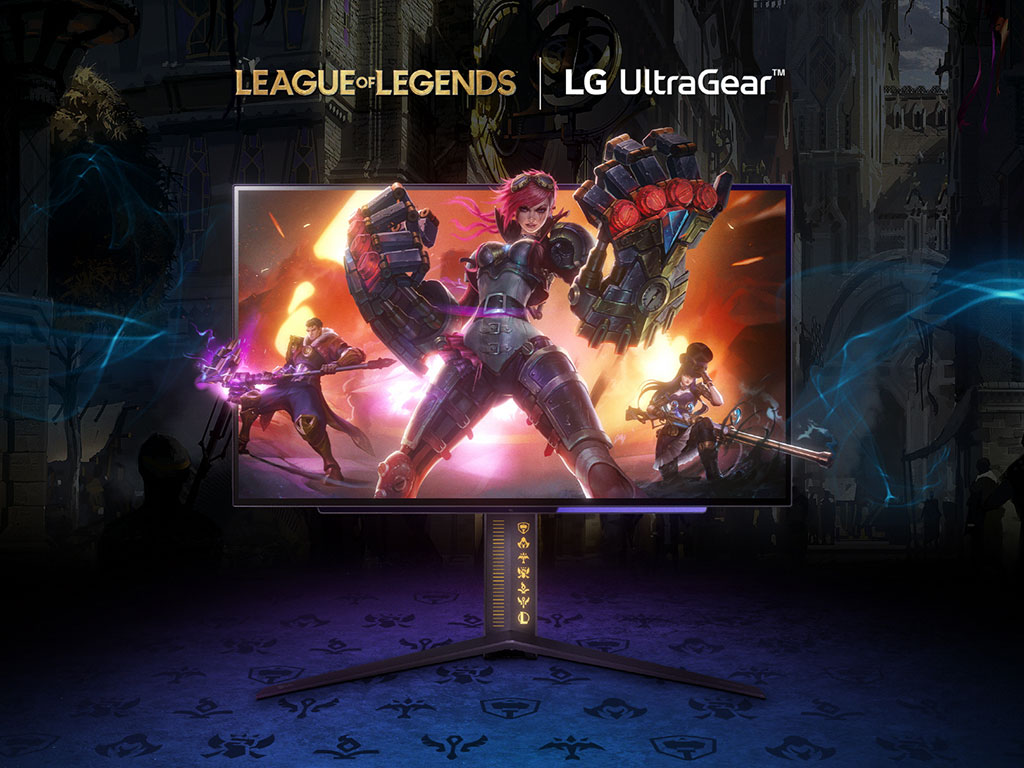 LG League of Legends UltraGear Gaming Monitor