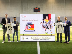 TCL wird offizieller Partner der deutschen Männer-Nationalmannschaft