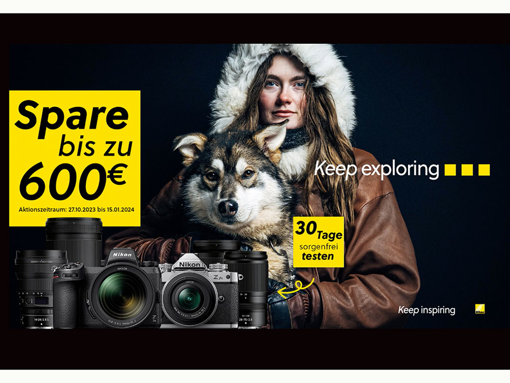 Nikon Cashback-Aktion