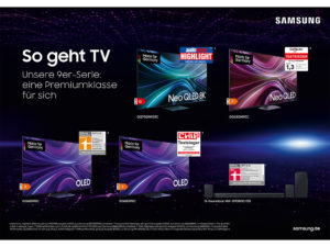Samsung startet „So geht TV“ Awareness-Kampagne für Premium TVs