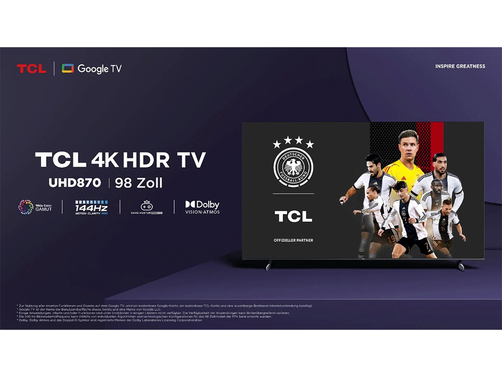 TCL Black Friday Highlight TV 98UHD870 zum Schnapper-Preis