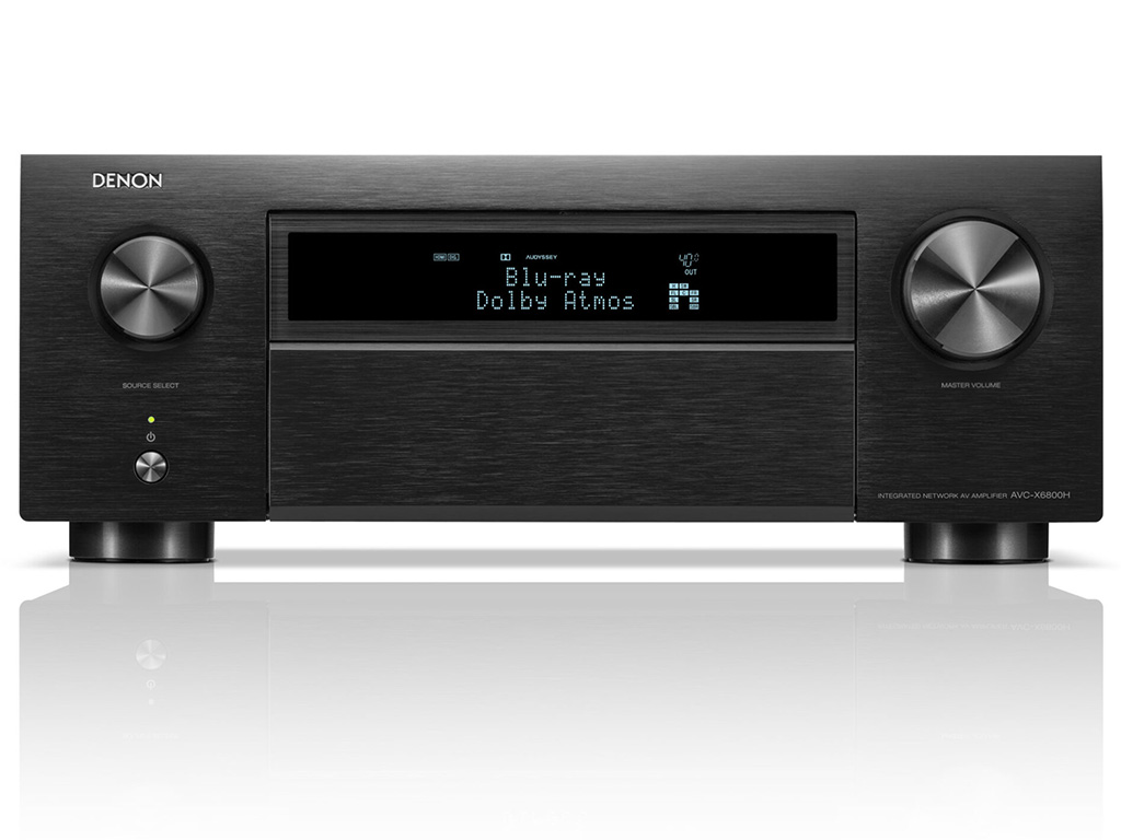 Denon AV-Verstärker AVC-X6800H mit 3D-Audio für bis zu 13.4 Kanäle