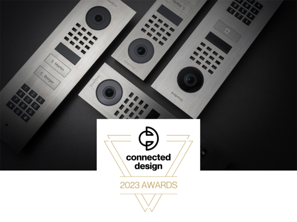 DoorBird D11x-Serie mit Connected Design Award 2023 ausgezeichnet