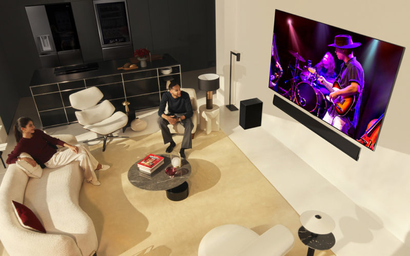 LG stellt weiterentwickelte OLED evo-TVs auf der CES vor