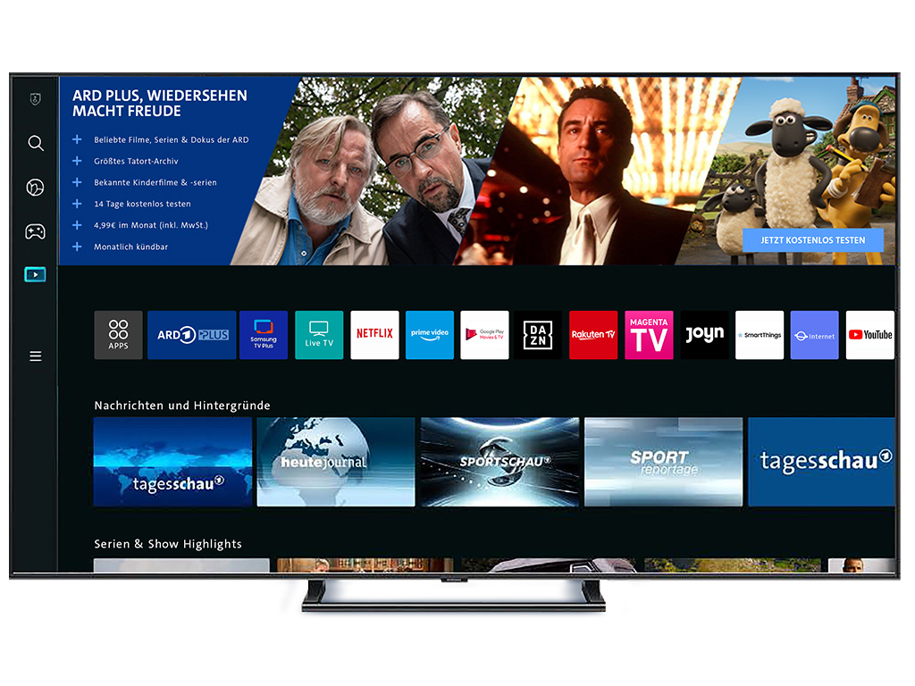 ARD Plus App ab jetzt auf Samsung Smart TVs