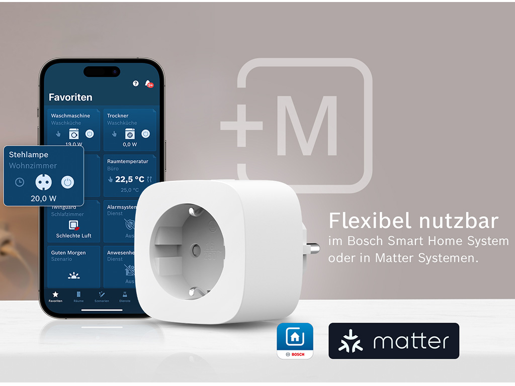 Smart Home Zwischenstecker kompakt [+M] von Bosch