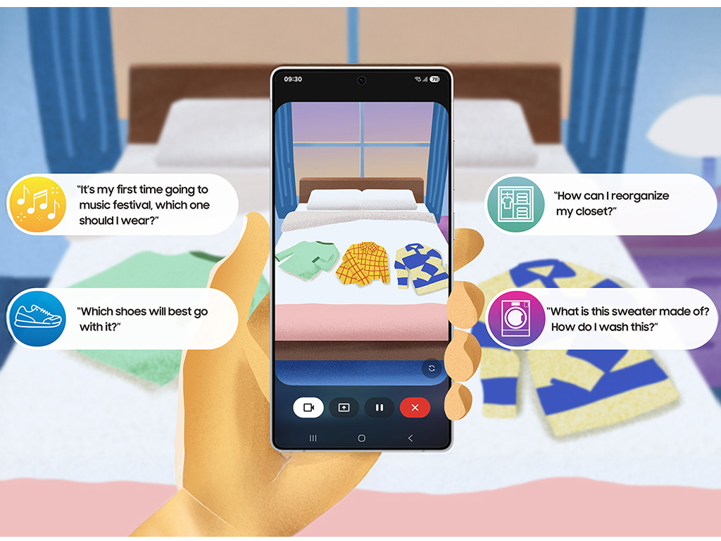 Gemini Live jetzt auf Samsung Galaxy Smartphones