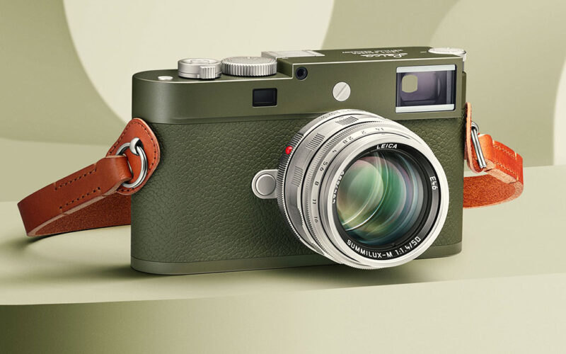 Leica M11-P Safari, olivgrünes Sondermodell