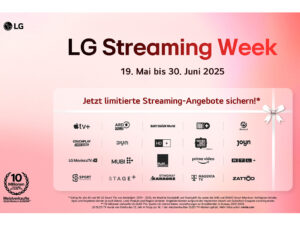 LG Streaming Week bis zum 30. Juni mit vielen attraktiven Inhalten