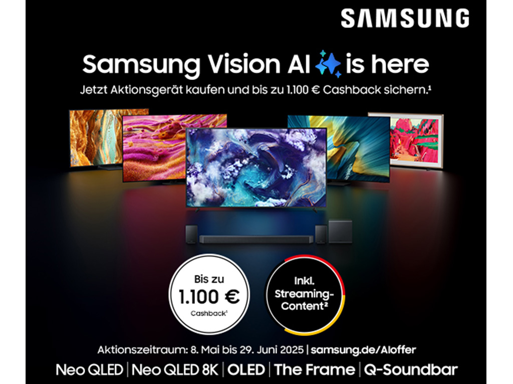 Samsung begeistert mit Cashback und smarten Features