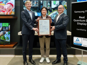 Samsung QLED TVs erhalten „Real Quantum Dot Display“ Zertifizierung vom TÜV Rheinland