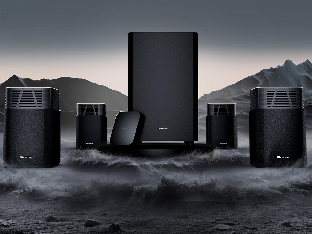 Hisense präsentiert neues 3D-Soundsystem