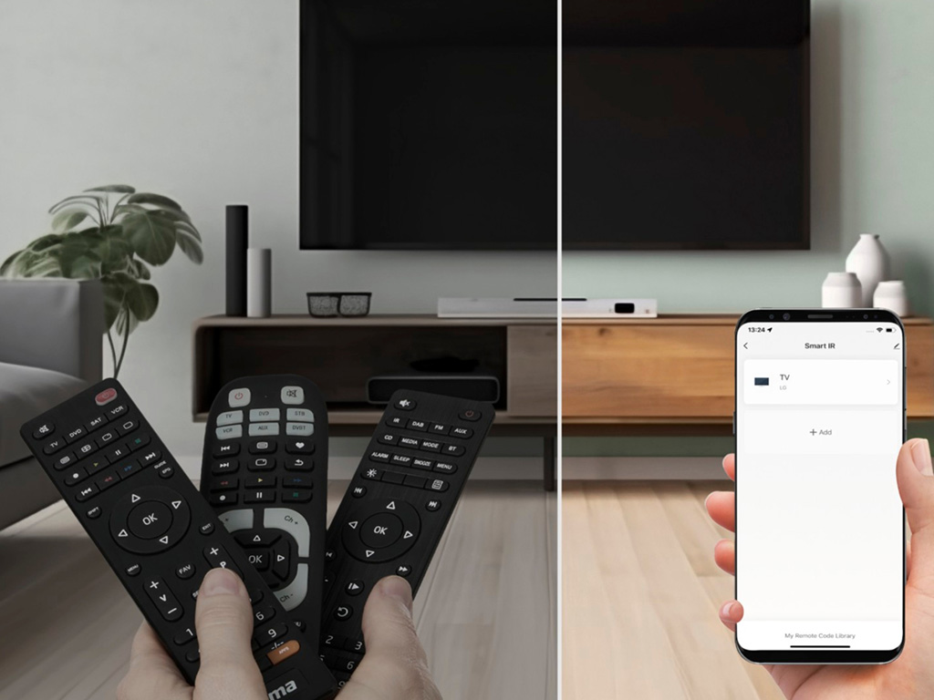 Smarte WLAN-Universal-Fernbedienung von Hama