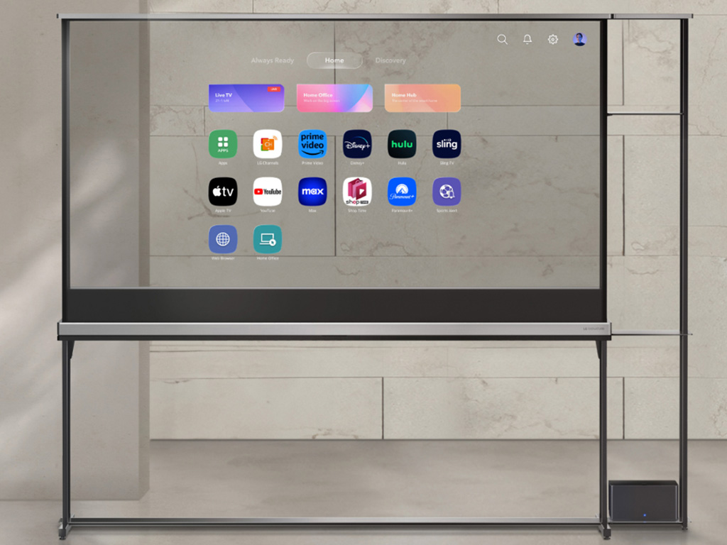 Transparenter LG SIGNATURE OLED T bei ausgewählten Händlern verfügbar